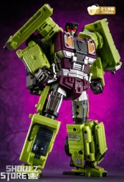 Jinbao DF03 Builder.D Devastator Green Version Set Of 6 Oversized Version -Toy Specialty Store 792d6dc8d4