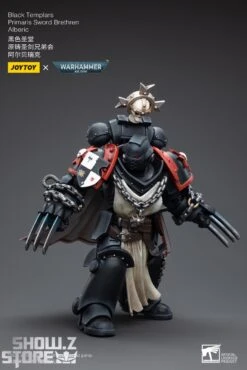 JoyToy Source 1/18 Warhammer 40K Black Templars Primaris Sword Brethren Alberic -Toy Specialty Store 7985e59ee1