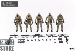 JoyToy Source 1/18 U.S. Army Cavalry Regiment Set Of 5 -Toy Specialty Store 7b22205032