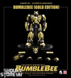 Threezero & Hasbro 3Z0294-EX Bumblebee Golden Version 11 Threezero & Hasbro 3Z0294-EX Bumblebee Golden Version -Toy Specialty Store 7cad2b12cc