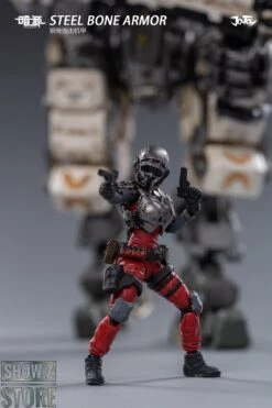 JoyToy Source 1/24 Steel Bone W/ Pilot 2nd White Version -Toy Specialty Store 7ee32db957