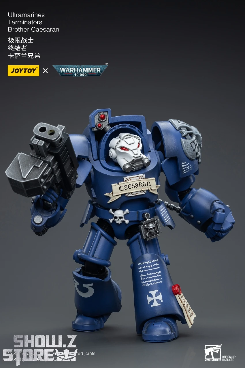 JoyToy Source 1/18 Warhammer 40K Ultramarines Terminators Brother Caesaran 5 JoyToy Source 1/18 Warhammer 40K Ultramarines Terminators Brother Caesaran - Image 3