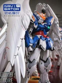 Navigator Toys Pre-Painted & Pre-Assembled Bandai XXXG-00W0 Wing Gundam Zero EW Ver.Ka -Toy Specialty Store 8132ca7b23
