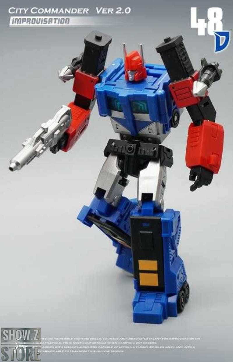 MechFansToys MF48D City Commander Ultra Magnus Version 2.0 Diaclone Color Scheme 6 MechFansToys MF48D City Commander Ultra Magnus Version 2.0 Diaclone Color Scheme - Image 4