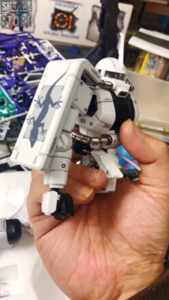 Metal Soldier MS 1/100 MS-06J MS06J Zaku II White Ogre Gundam Mobile Suit -Toy Specialty Store 831ac651b5