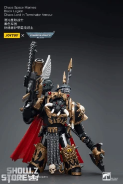 JoyToy Source 1/18 Warhammer 40K Chaos Space Marines Black Legion Chaos Lord In Terminator Armour -Toy Specialty Store 84ce5ef7cc