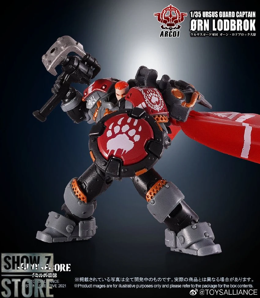 Toys Alliance ARC-01 Ursus Guard Captain Ørn Lodbrok 20 Toys Alliance ARC-01 Ursus Guard Captain Ørn Lodbrok - Image 18