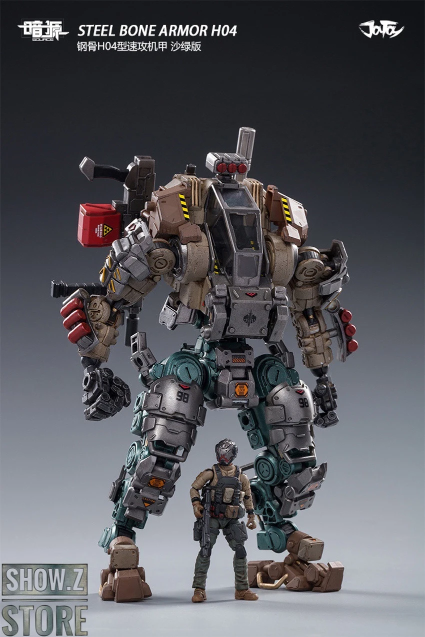 JoyToy Source 1/25 H04 Steel Bone Attack Mecha W/ Pilot 17 JoyToy Source 1/25 H04 Steel Bone Attack Mecha W/ Pilot - Image 15