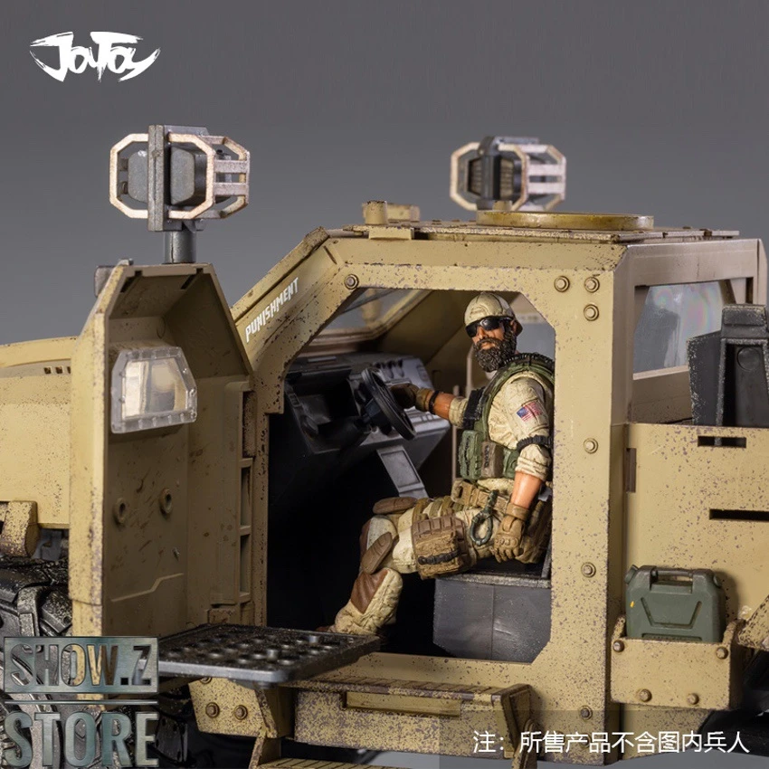 JoyToy Source 1/18 War Stars Crazy Armed SUV Desert Version 9 JoyToy Source 1/18 War Stars Crazy Armed SUV Desert Version - Image 7