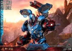 Hot Toys HotToys HT MMS547D34 1/6 Avengers: Endgame Iron Patriot Iron Man Collectible Figure -Toy Specialty Store 8722384480