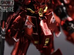 [SZ Custom] Bandai Custom RG 1/144 MSN-04 Sazabi W/ Custom Electroplated Chrome Painting -Toy Specialty Store 88cf99a733