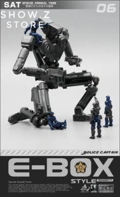 MechFansToys SAT-06B E-Box Assault Team Style Minority Black Version -Toy Specialty Store 8a7051dd6b