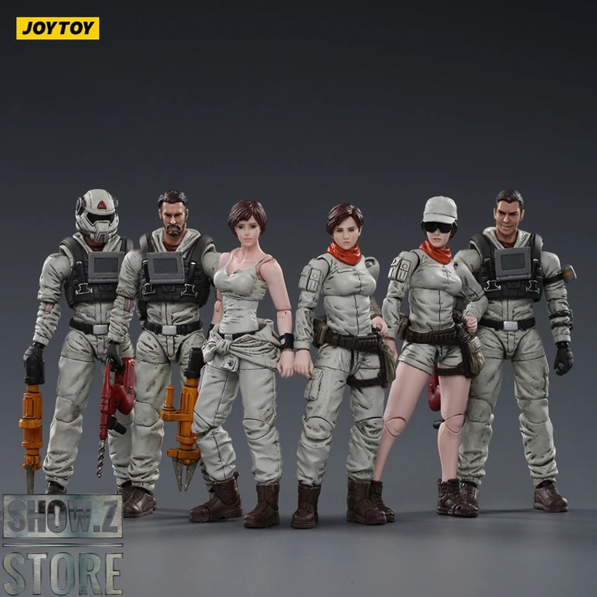 JoyToy Source 1/18 Mech Maintenance Team A Set Of 6 4 JoyToy Source 1/18 Mech Maintenance Team A Set Of 6 - Image 2