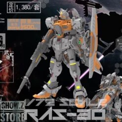 Toy Specialty Store 15 Rodams 1/72 RAS-30 RX-78GP03S Gundam Orange Version Model Kit