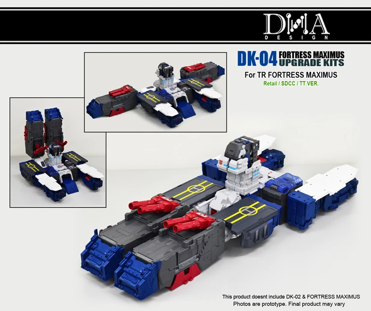 DNA Design DK-04 Fortress Maximus Foot Upgrade Kit 7 DNA Design DK-04 Fortress Maximus Foot Upgrade Kit - Image 5