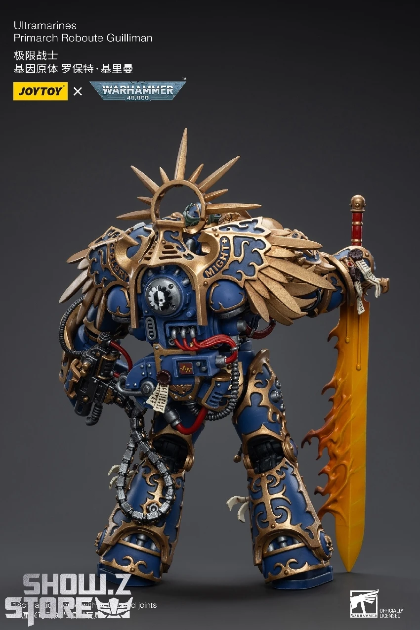 JoyToy Source 1/18 Warhammer 40K Ultramarines Primarch Roboute Guilliman 7 JoyToy Source 1/18 Warhammer 40K Ultramarines Primarch Roboute Guilliman - Image 5