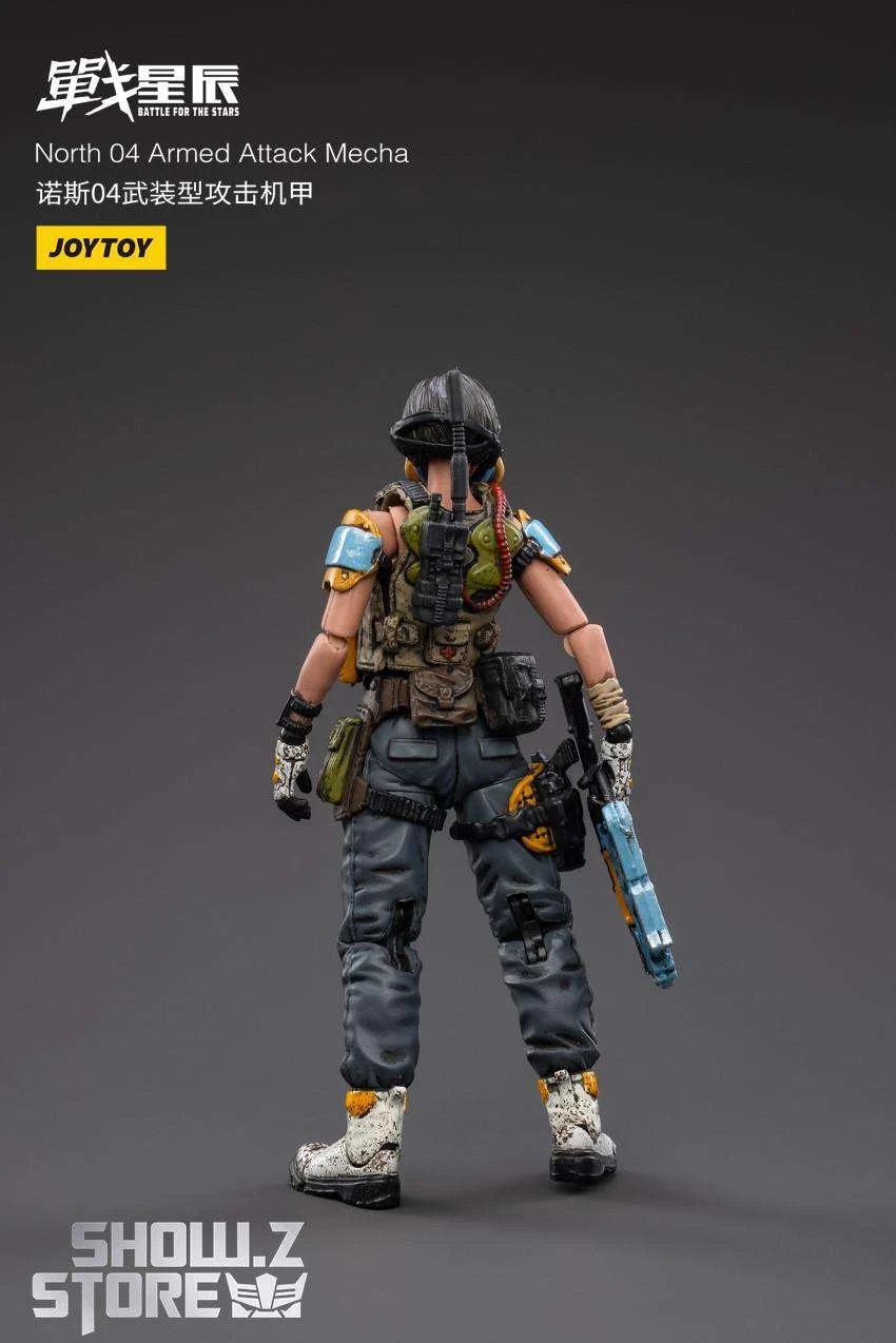 JoyToy Source 1/18 North 04 Armed Attack Mecha W/ Pilot 10 JoyToy Source 1/18 North 04 Armed Attack Mecha W/ Pilot - Image 8