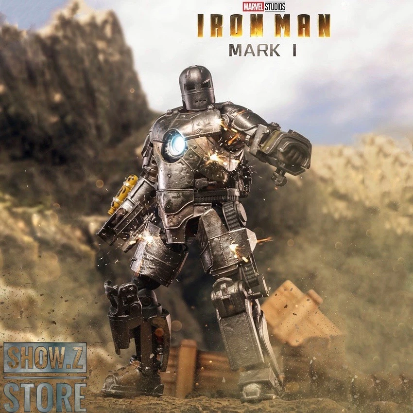 ZT Toys Marvel Licensed 1/10 Iron Man Mark 1 W/ LED 4 ZT Toys Marvel Licensed 1/10 Iron Man Mark 1 W/ LED - Image 2