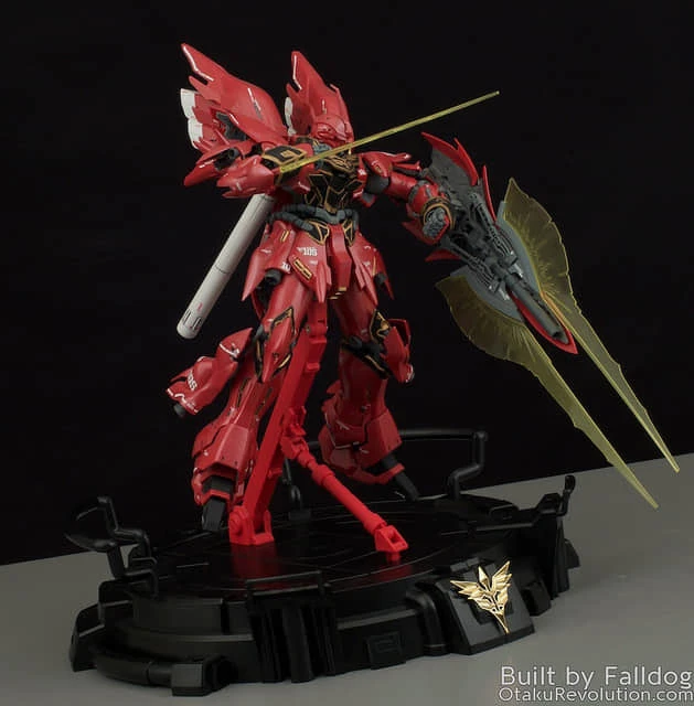 BSC Yihui YH Model 1/35 MSN-06S MNS06S SINANJU New Zeon Customized Gundam Bust Model Kit 8 BSC Yihui YH Model 1/35 MSN-06S MNS06S SINANJU New Zeon Customized Gundam Bust Model Kit - Image 6