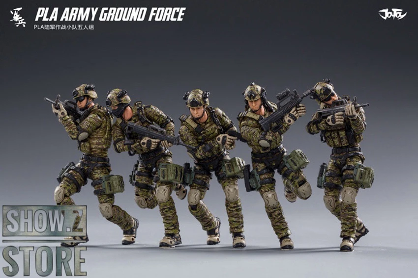 JoyToy Source 1/18 PLA Army Ground Force Set Of 5 9 JoyToy Source 1/18 PLA Army Ground Force Set Of 5 - Image 7