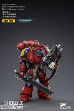 JoyToy Source 1/18 Warhammer 40K Blood Angels Intercessors Brother Sergeant Ranian -Toy Specialty Store a11e8791c6