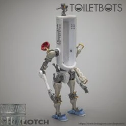 Toy Notch Fun Connection FC-01 Toiletbots Set Of 2 -Toy Specialty Store a585d21523