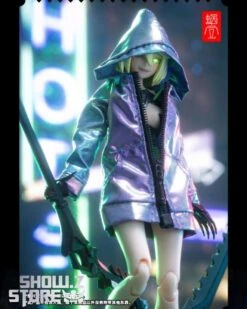 Snail Shell Dazzling Blue & Purple Cloth Coat For 1/10 & 1/12 Mecha Girl -Toy Specialty Store a79f9a4657