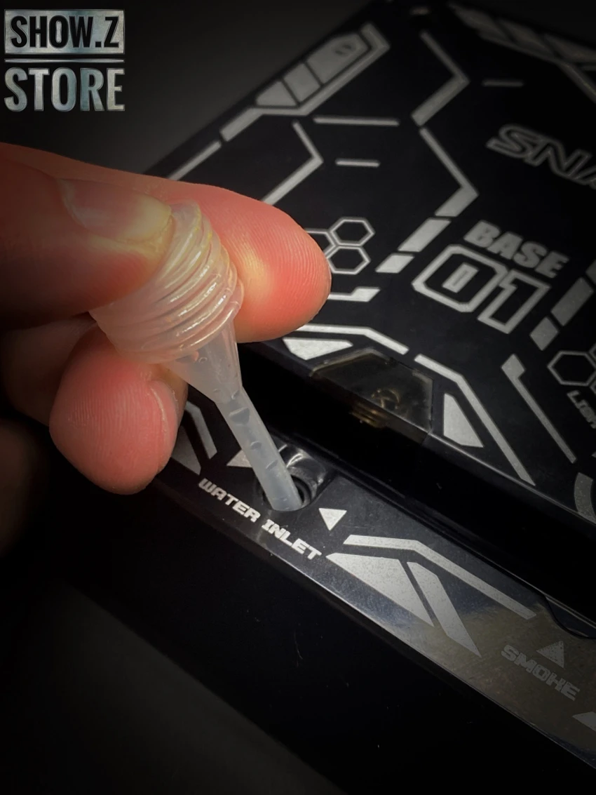 SNAP Remote Smoke Display Stand W/ LED Silver Version 6 SNAP Remote Smoke Display Stand W/ LED Silver Version - Image 4