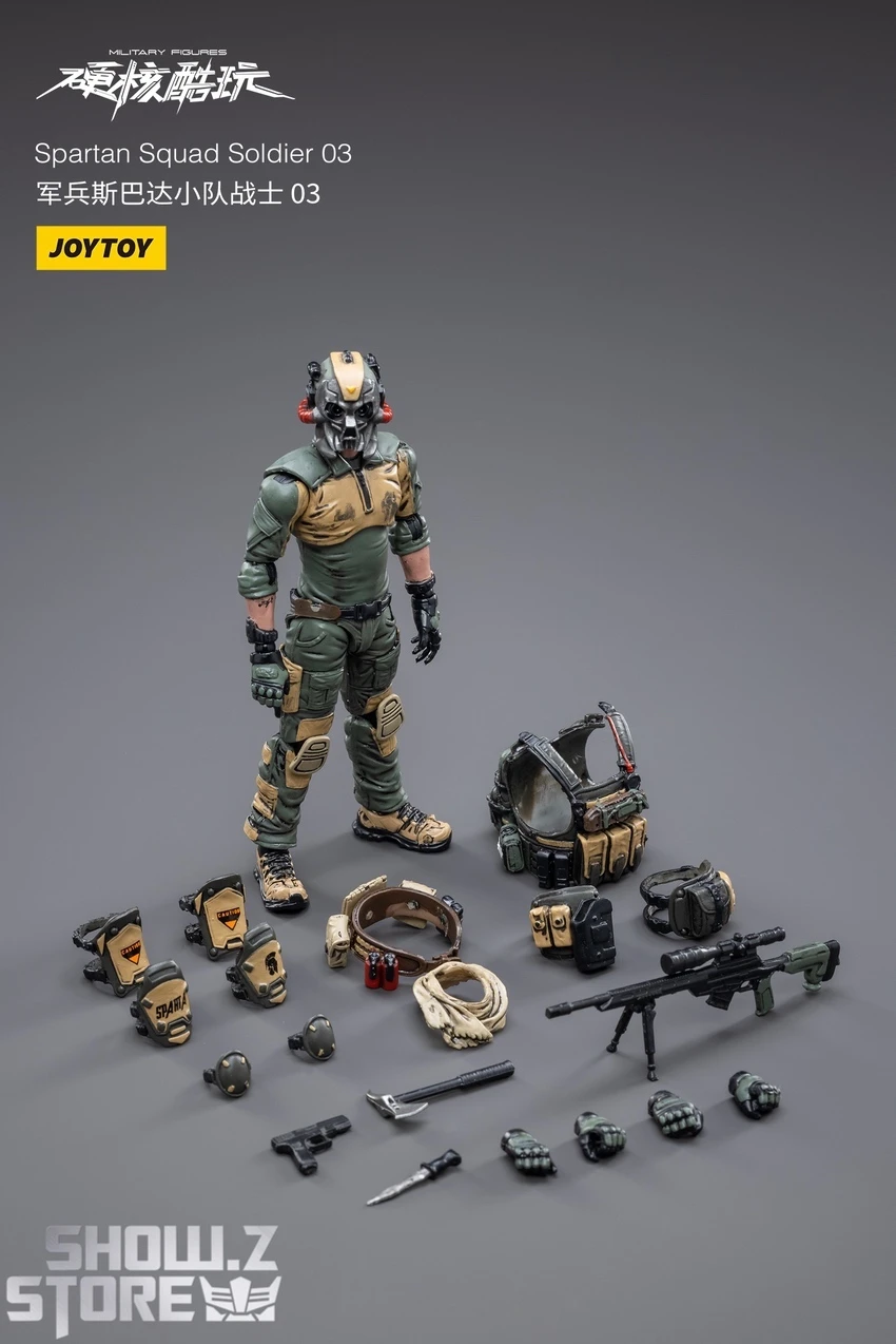 JoyToy Source 1/18 Spartan Squad Soldiers Set Of 3 9 JoyToy Source 1/18 Spartan Squad Soldiers Set Of 3 - Image 8