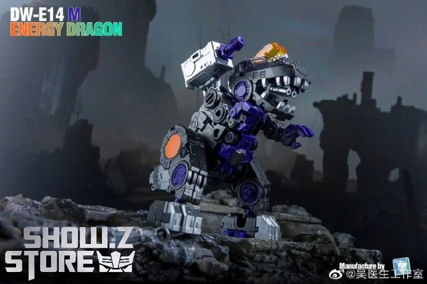 Dr.Wu DW-E14M Energy Dragon Trypticon Metallic Version 4 Dr.Wu DW-E14M Energy Dragon Trypticon Metallic Version - Image 2