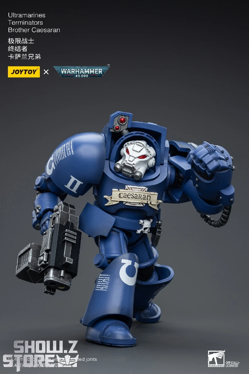 JoyToy Source 1/18 Warhammer 40K Ultramarines Terminators Brother Caesaran 8 JoyToy Source 1/18 Warhammer 40K Ultramarines Terminators Brother Caesaran - Image 6