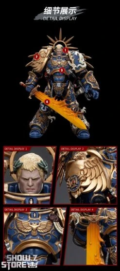 JoyToy Source 1/18 Warhammer 40K Ultramarines Primarch Roboute Guilliman 38 JoyToy Source 1/18 Warhammer 40K Ultramarines Primarch Roboute Guilliman -Toy Specialty Store ad9d1f7004