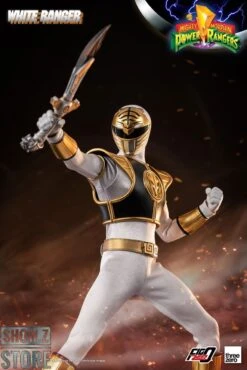 Threezero Studio 1/6 Mighty Morphin Power Rangers White Ranger 15 Threezero Studio 1/6 Mighty Morphin Power Rangers White Ranger -Toy Specialty Store b20fb3b6ea