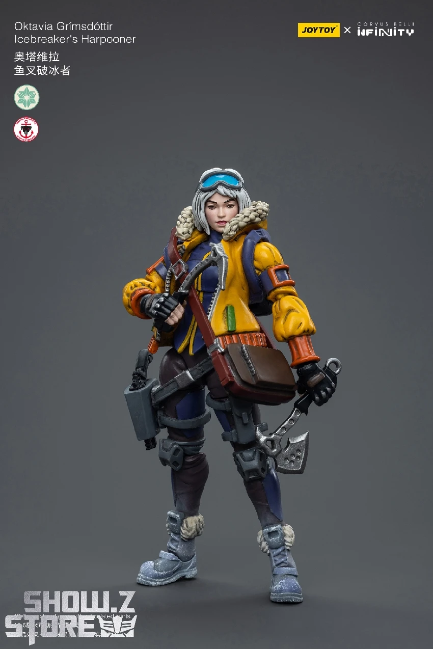JoyToy Source 1/18 Infinity Lcebreaker's Harpooner Oktavia Grimsdottir 4 JoyToy Source 1/18 Infinity Lcebreaker's Harpooner Oktavia Grimsdottir - Image 2