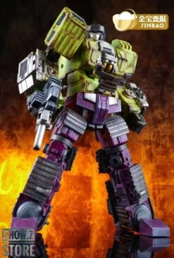 Jinbao Oversized Devastator Battle Damaged Version Full Set Of 6 Gravity Builder 12 Jinbao Oversized Devastator Battle Damaged Version Full Set Of 6 Gravity Builder -Toy Specialty Store b567c1ed09