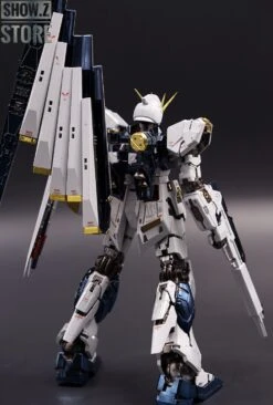 [SZ Custom] Bandai Custom MG 1/100 RX-93 Nu Gundam Ver.Ka W/ Custom Electroplated Chrome Painting -Toy Specialty Store b5bff5fefd