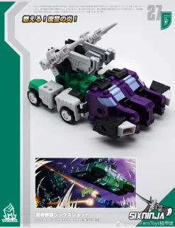 MechFansToys MF-27G SixNinja Sixshot G1 Version 16 MechFansToys MF-27G SixNinja Sixshot G1 Version -Toy Specialty Store b61576e23f