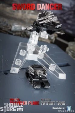 Dr.Wu Sword Dancer Slamdance DW-E07B Traveler Plane Raindance & DW-E08B Patriot Tank Grandslam Set Of 2 Black Version -Toy Specialty Store b670088574