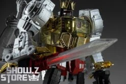 [Parts Not Working][Israel Buyer Only] 4th Party MP-08 MP08 King Grimlock Reximus Prime Oversized Metallic Version -Toy Specialty Store b998c6178b