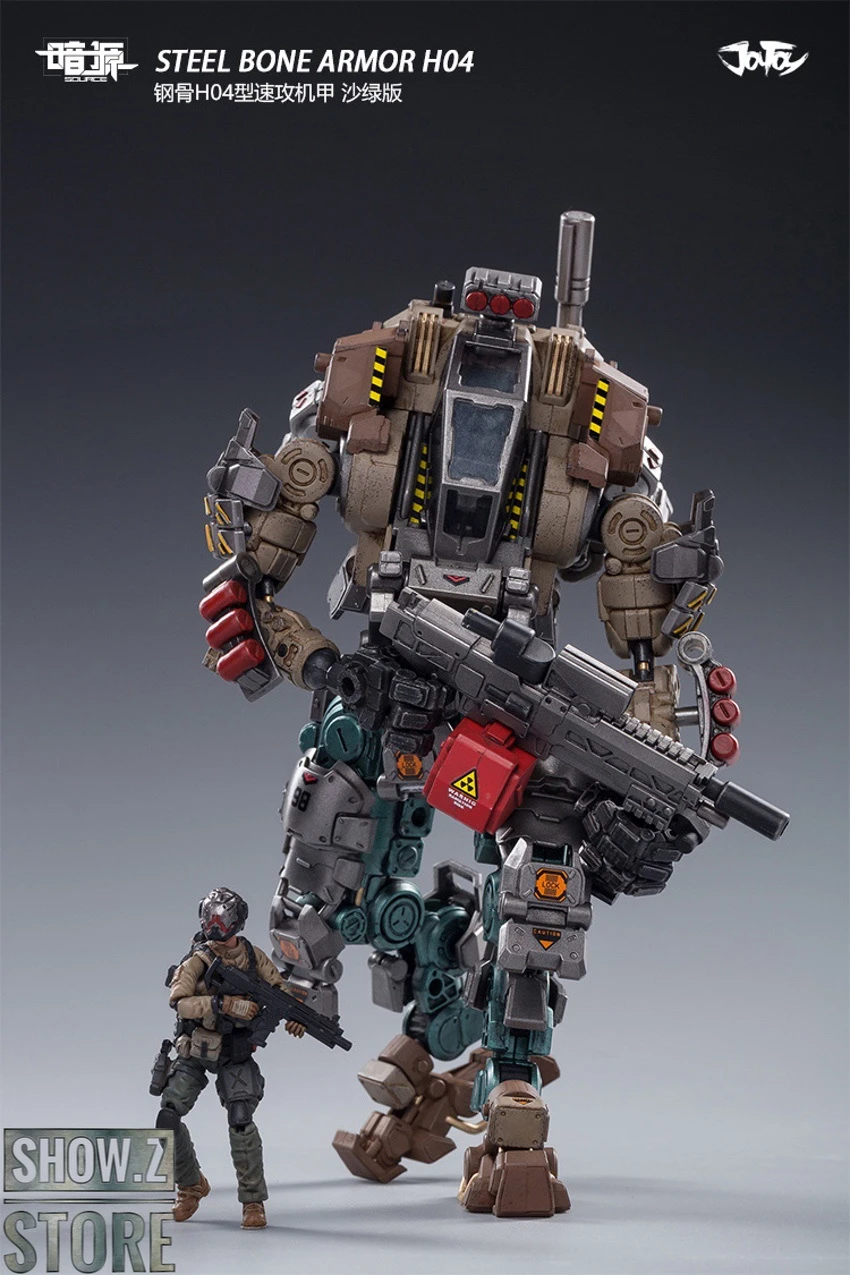 JoyToy Source 1/25 H04 Steel Bone Attack Mecha W/ Pilot 8 JoyToy Source 1/25 H04 Steel Bone Attack Mecha W/ Pilot - Image 6