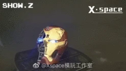 X-Space Studio 1/6 Iron Man MK50 Battle Damaged Helmet /w LED 17 X-Space Studio 1/6 Iron Man MK50 Battle Damaged Helmet /w LED -Toy Specialty Store bad4518cd4