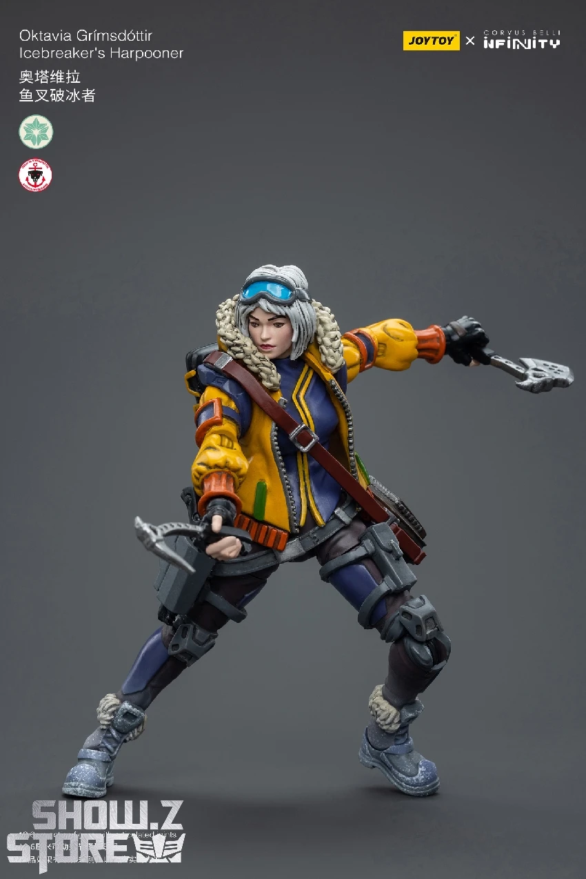 JoyToy Source 1/18 Infinity Lcebreaker's Harpooner Oktavia Grimsdottir 10 JoyToy Source 1/18 Infinity Lcebreaker's Harpooner Oktavia Grimsdottir - Image 8