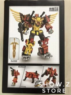 WeiJiang WJ Sky Soarer Headstrong Oversized Iron Rhino Combination Mode POTP Feral Rex Predaking 8 WeiJiang WJ Sky Soarer Headstrong Oversized Iron Rhino Combination Mode POTP Feral Rex Predaking -Toy Specialty Store bc6779f8cc