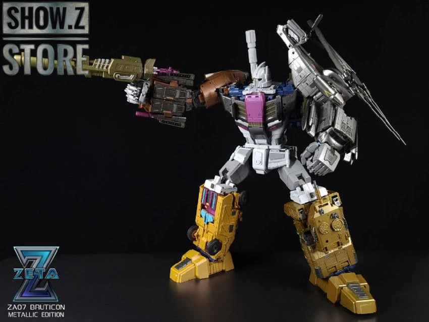 Zeta Toys ZA-07 Bruticon Bruticus Metallic Edition Full Set Of 5 5 Zeta Toys ZA-07 Bruticon Bruticus Metallic Edition Full Set Of 5 - Image 3