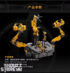 ZT Toys 1/10 Iron Man Mark 4 W/ Suit-Up Gantry Action Figure Set 10 ZT Toys 1/10 Iron Man Mark 4 W/ Suit-Up Gantry Action Figure Set -Toy Specialty Store bd61379e70