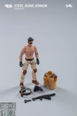 JoyToy Dark Source 1/25 Steel Bone Armour Desert Brown Color W/ Pilot -Toy Specialty Store be946071bf