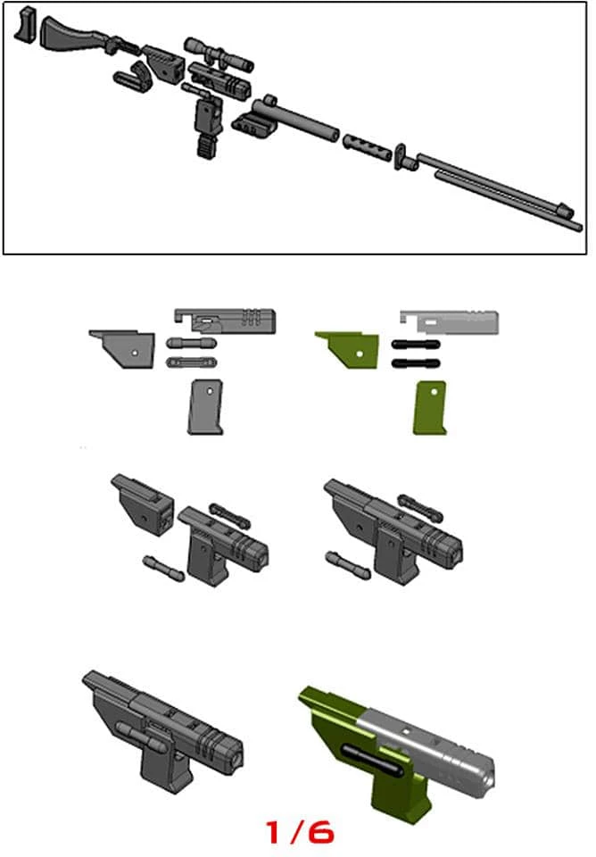 Shockwave Lab SL-31 MP-4 Beast War Dinobot Weapon Upgrade Kit 4 Shockwave Lab SL-31 MP-4 Beast War Dinobot Weapon Upgrade Kit - Image 2