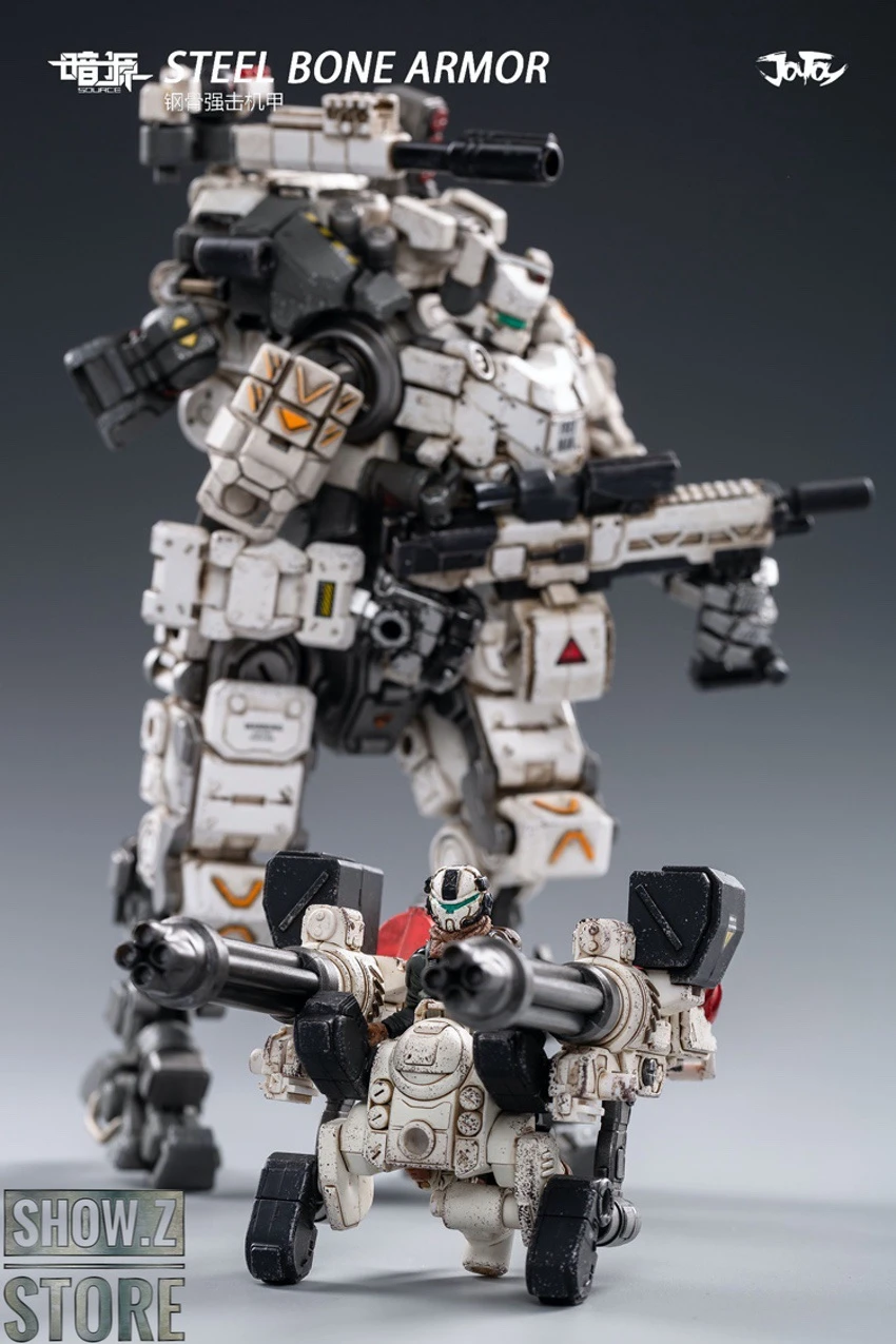 JoyToy Source 1/25 Steel Bone Armor White Color W/ 2nd Pilot 13 JoyToy Source 1/25 Steel Bone Armor White Color W/ 2nd Pilot - Image 11