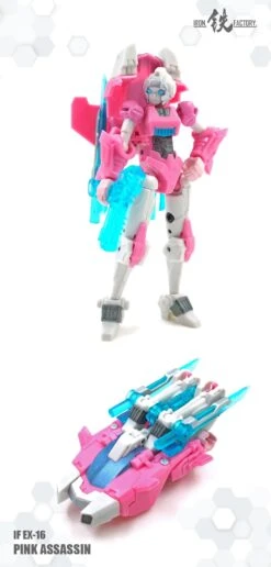 IronFactory IF-EX16 Pink Assassin Arcee -Toy Specialty Store c6a1d779d8