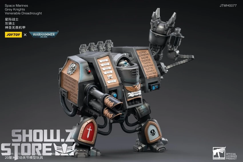 JoyToy Source 1/18 Warhammer 40K Grey Knights Venerable Dreadnought 8 JoyToy Source 1/18 Warhammer 40K Grey Knights Venerable Dreadnought - Image 6